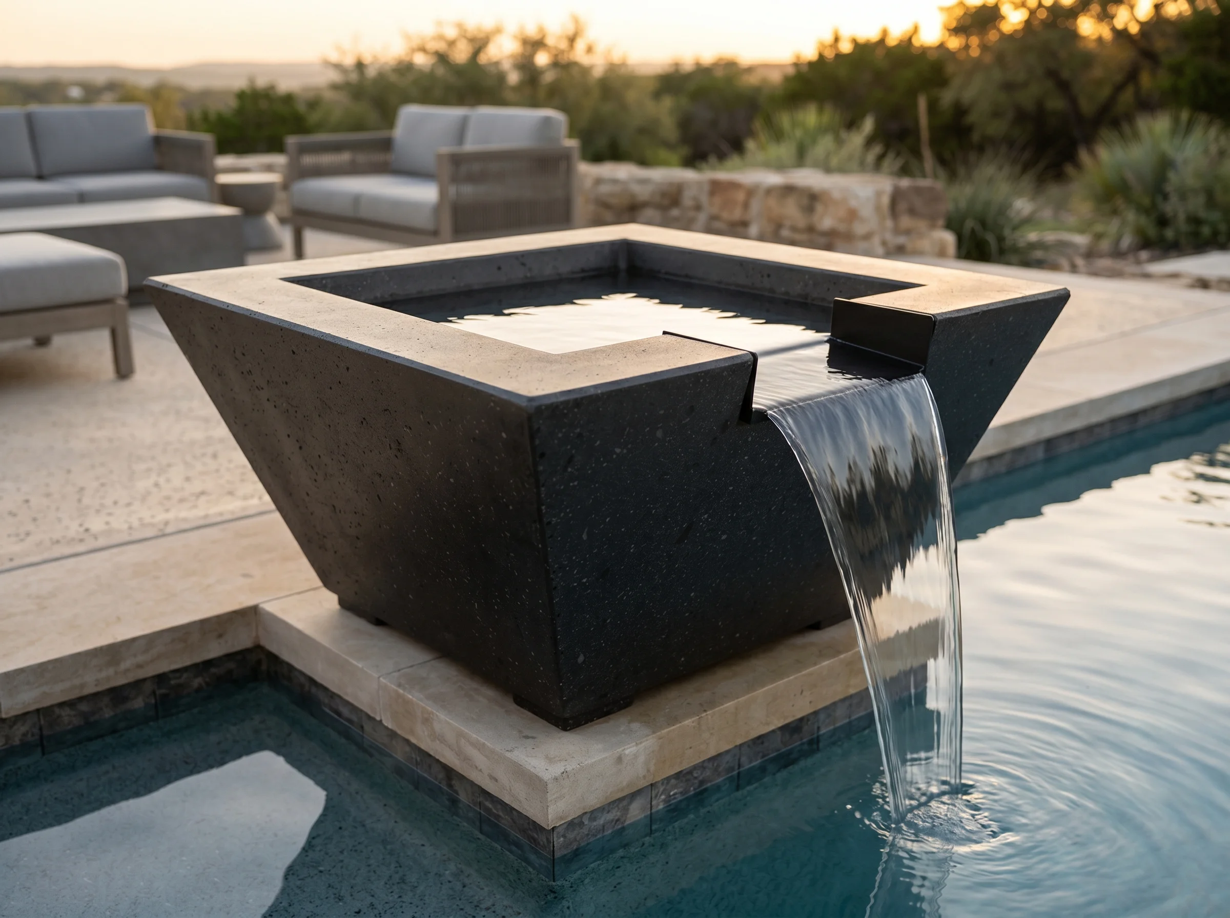 Lombard-P Tall Fire Bowl