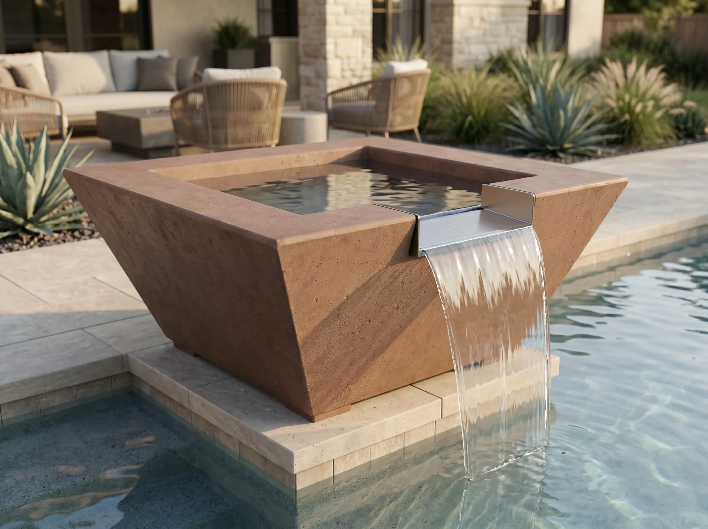 Lombard-P Tall Fire Bowl